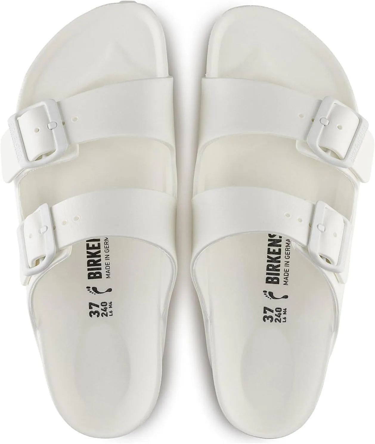 Birkenstock Unisex-Adult Molded Arizona Eva Metallic Silv