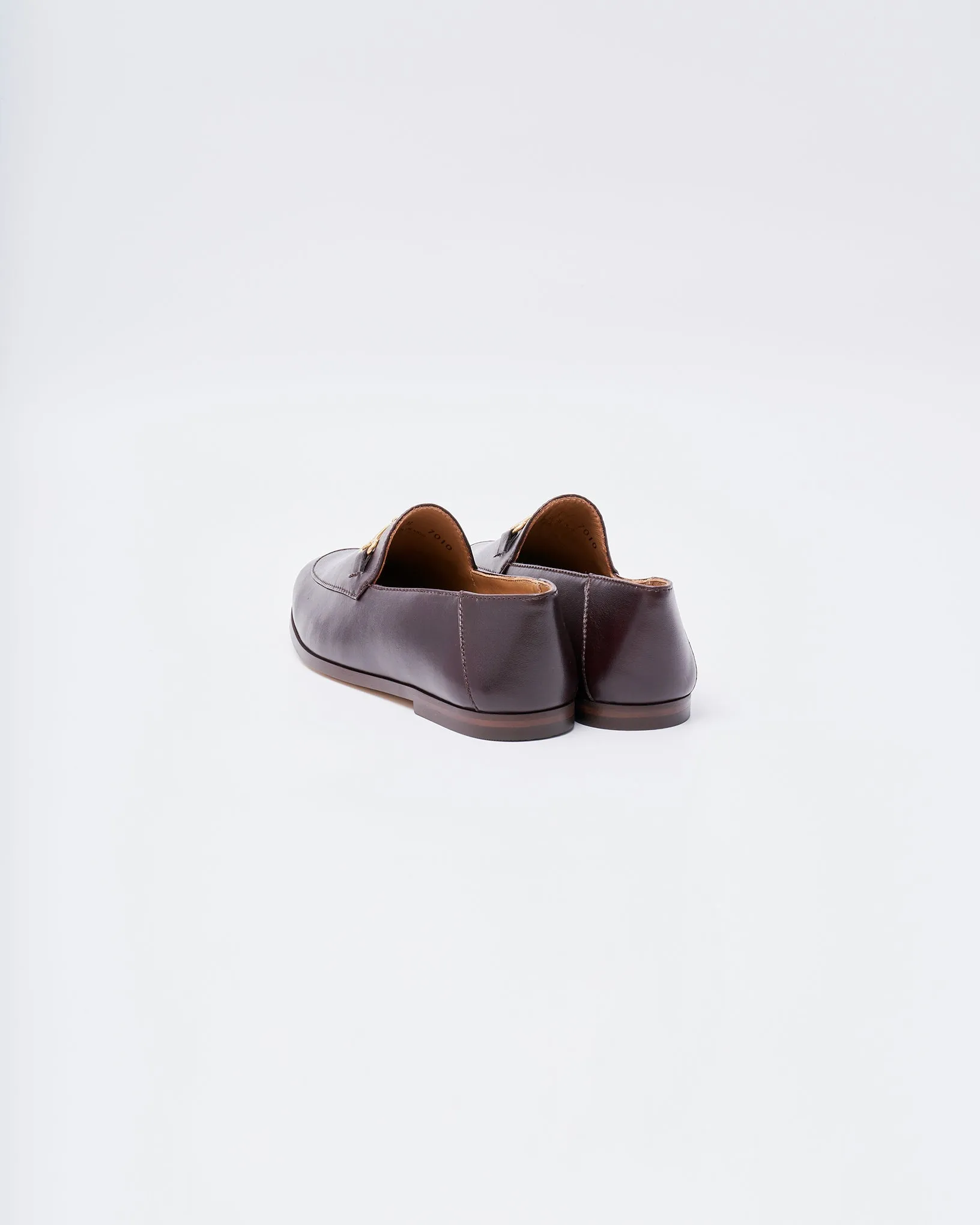 BIT SLIP ON SHOES DARK BROWN