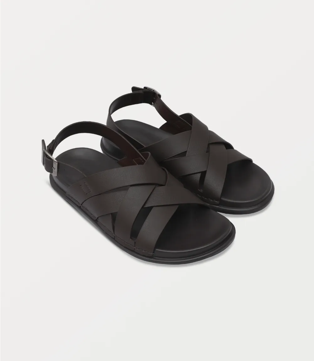 BM6909-ESPRESSO-Men Sandal