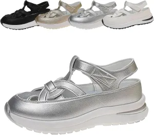 Bomre Shoes, Bomre Orthopedic Sandals, Women's Plus Size Hollow-Out Casual Sandals