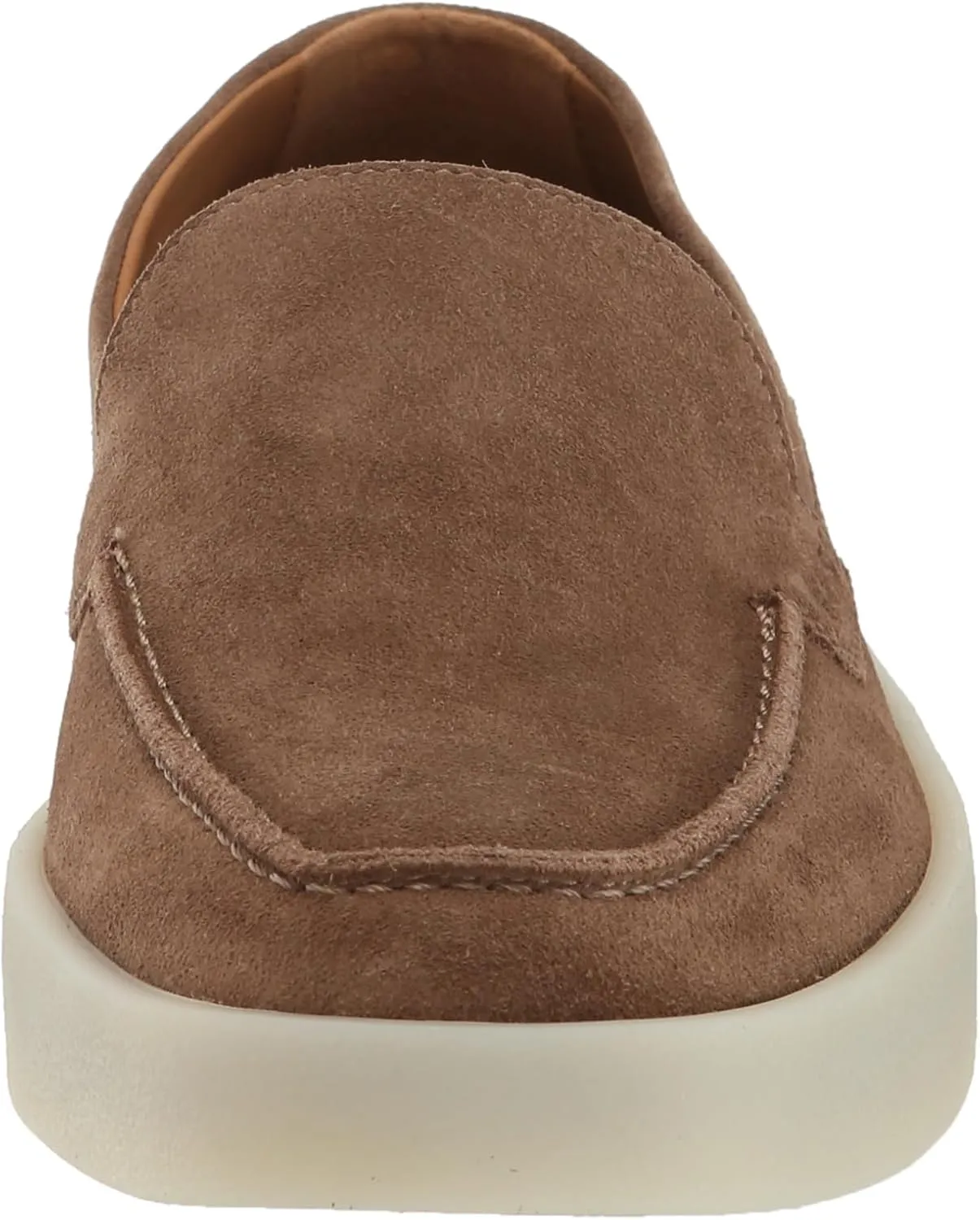 BOSS Women's Suede Loafer with Rubber Sole