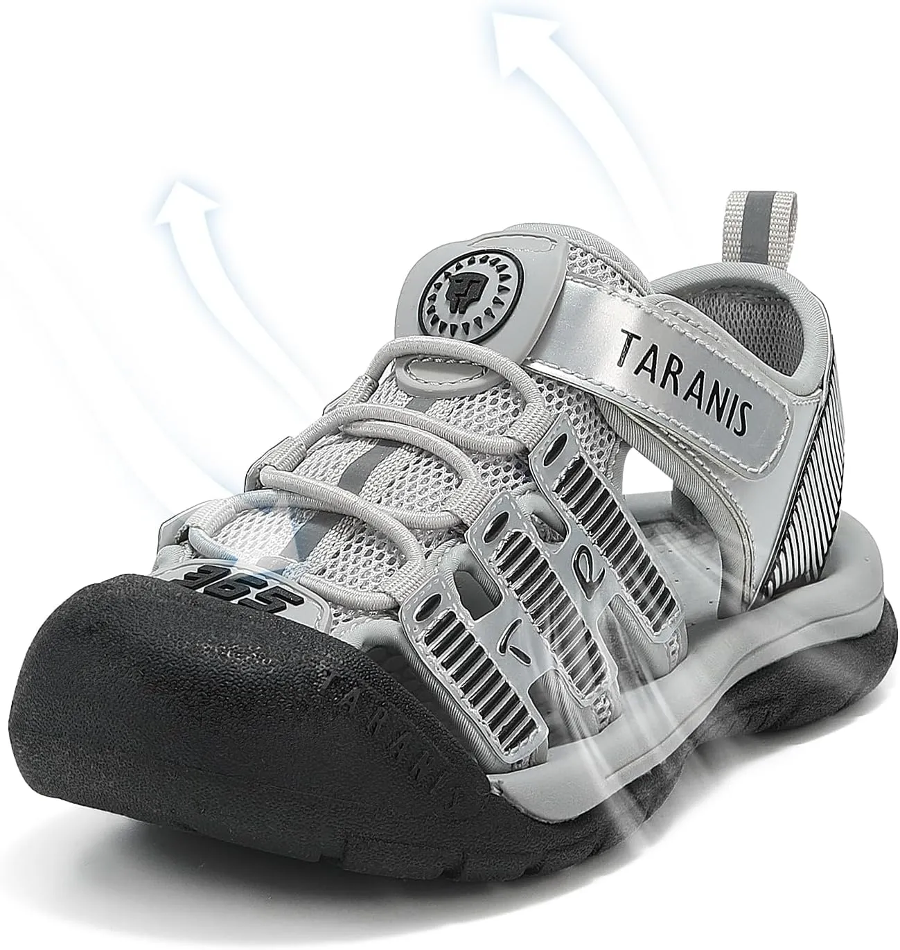 Boys and Girls Kids/Big Kids Hiking Sandals Closed Toe Sports Sandals Barefoot BhoesAthletic Lightweight Hiking Casual Water Shoes Trail Shoes Black24