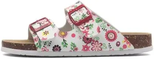 Buckle flat cork slippers summer men's and women's beach line button increase outdoor leisure slippers (Sunflower, Adult, Women, 9.5, Numeric Range, US Footwear Size System, 10.5, Medium)