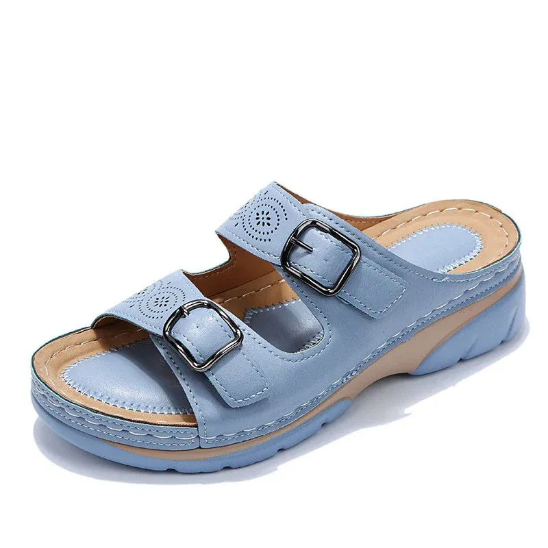 Budget-conscious Orthopedic Women's Slide Adjustable While supplies last Sandals Buckle Straps with