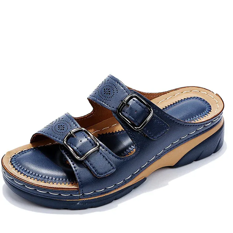 Budget-conscious Orthopedic Women's Slide Adjustable While supplies last Sandals Buckle Straps with