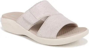BZees Women's Carefree Machine Washable Comfort Wedge Sandal Slide