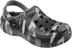 Capelli New York Boys Injected Eva Clog with Faux Berber Lining