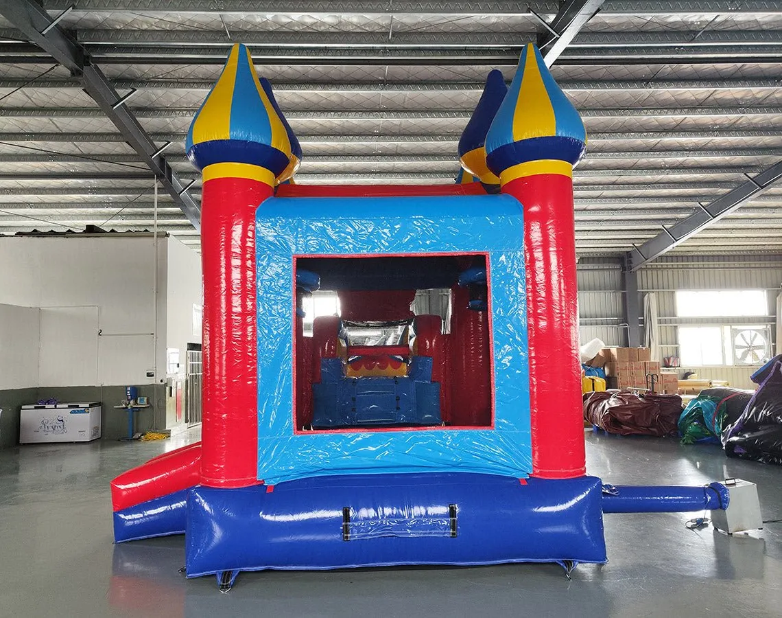 Carnival Econo Bounce House with Slide (Wet/Dry)