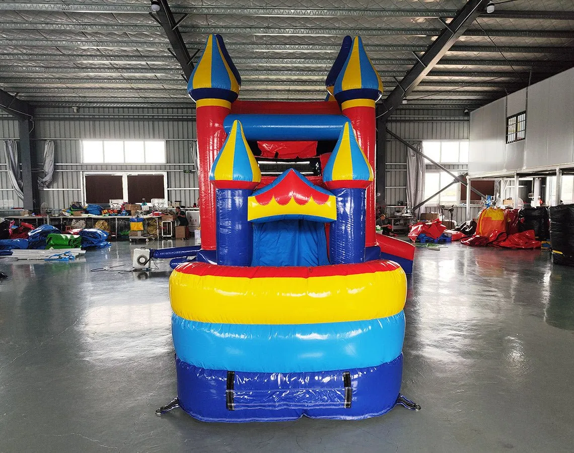 Carnival Econo Bounce House with Slide (Wet/Dry)