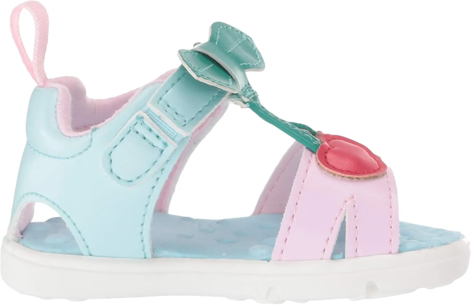 Carter's Girl's Infant 1st Walker Jade Cherry Novelty Sandal Sneaker