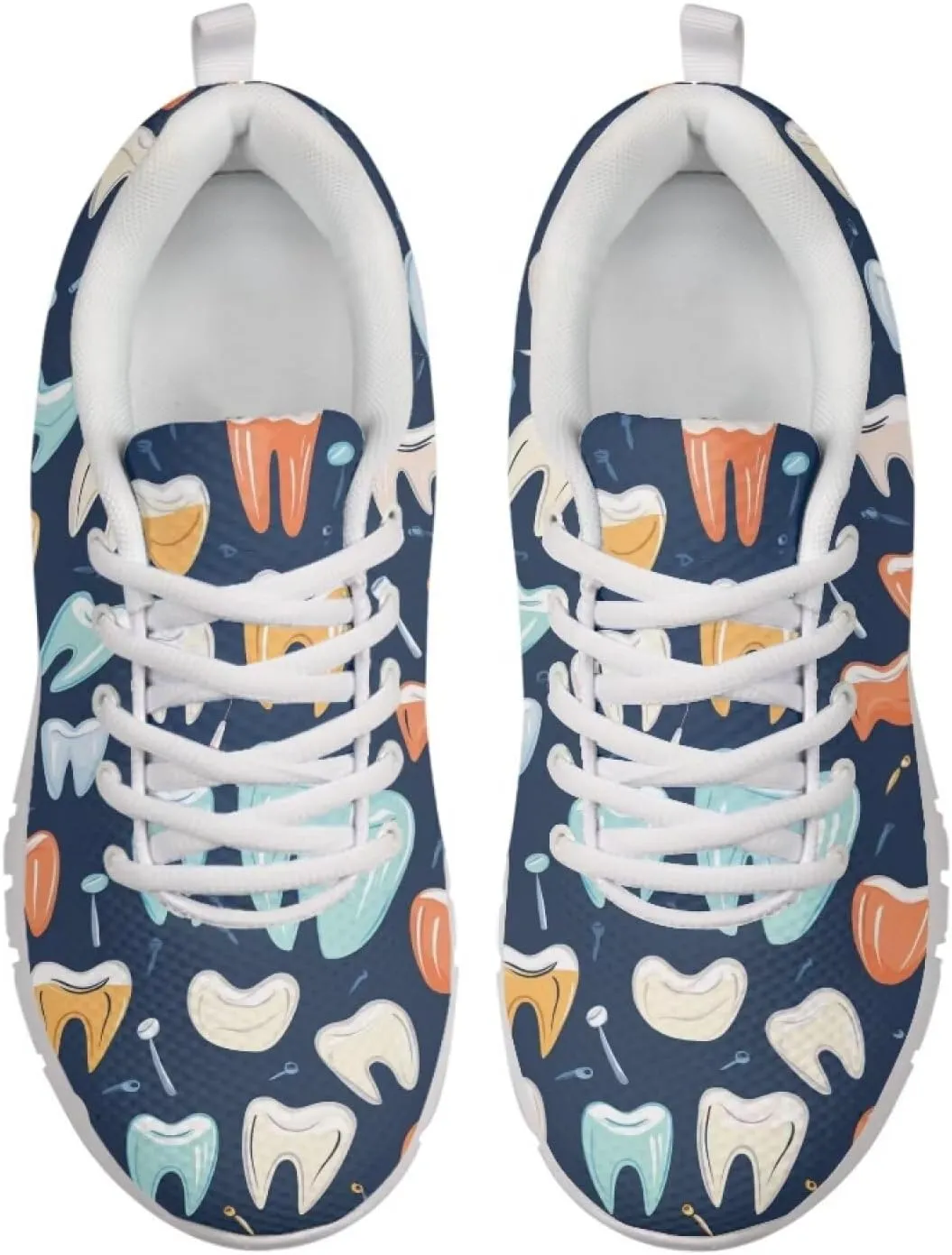 Casual Lace Up Sneakers for Women Men Sport Athletic Tennis Breathable Running Shoes