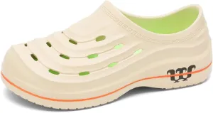 Chef Shoes for Men Women,Oil Resistant Waterproof Arch Support Clogs,Lightweight Breathable Kitchen Shoes Wide Toe Box Beach Slippers,Quick Dry Slip-on Garden Clogs with Removable Cushion Footbed