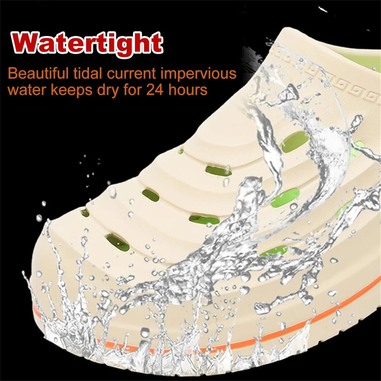 Chef Shoes for Men Women,Oil Resistant Waterproof Arch Support Clogs,Lightweight Breathable Kitchen Shoes Wide Toe Box Beach Slippers,Quick Dry Slip-on Garden Clogs with Removable Cushion Footbed
