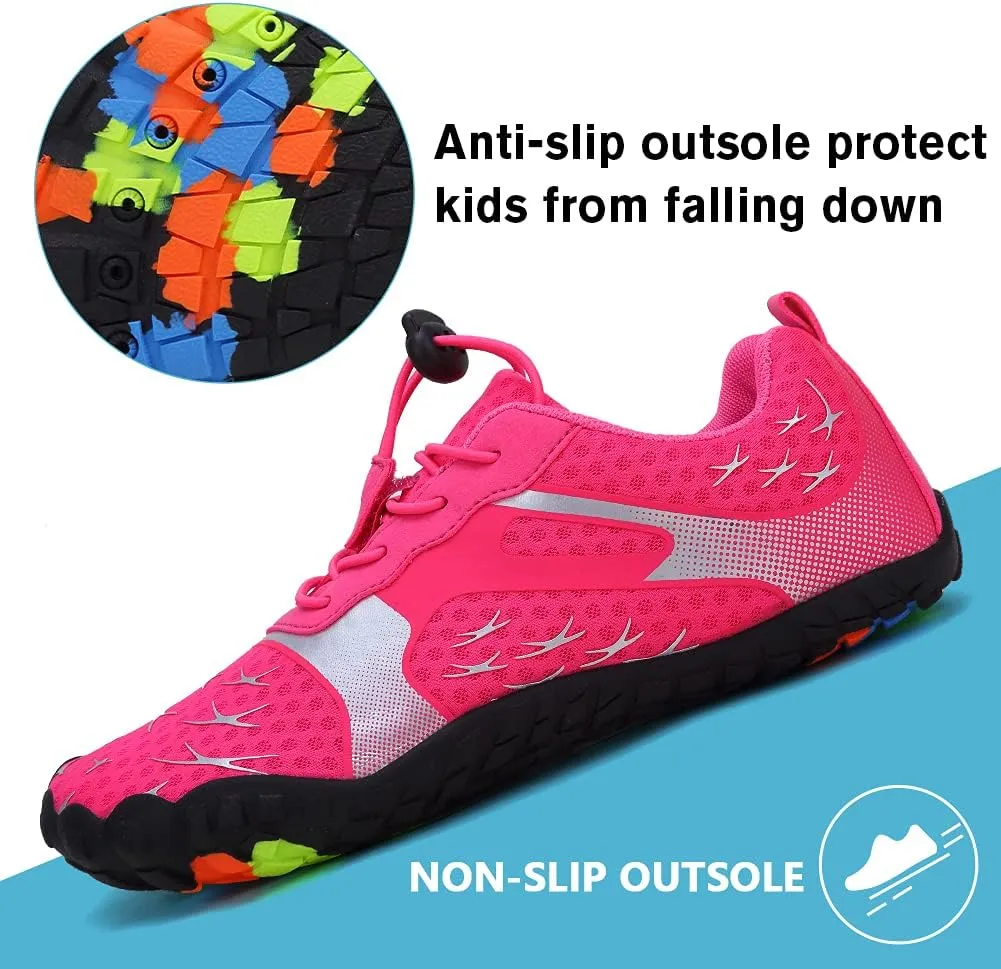 CIOR Kids Sneakers Boys Girls Lightweight Sport Shoes for Running Walking Water Shoes