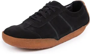Clarks Men's Leather Shoe with Riptape Closure Sneaker