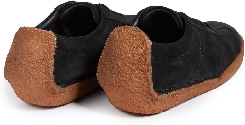 Clarks Men's Leather Shoe with Riptape Closure Sneaker