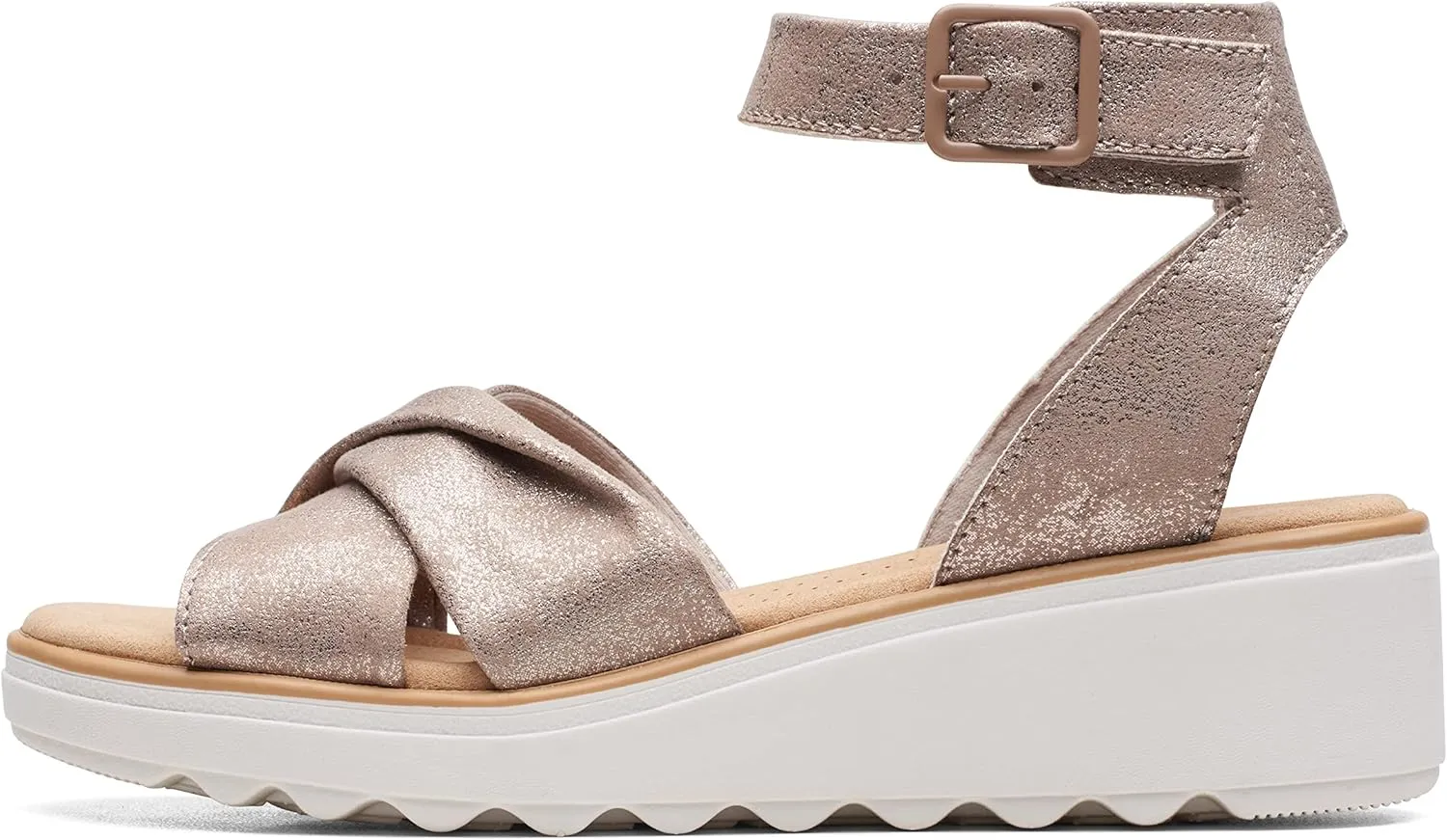 Clarks Women's Jillian Bella Flat Sandal