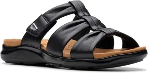 Clarks Women's Kitly Slide Flat Sandal