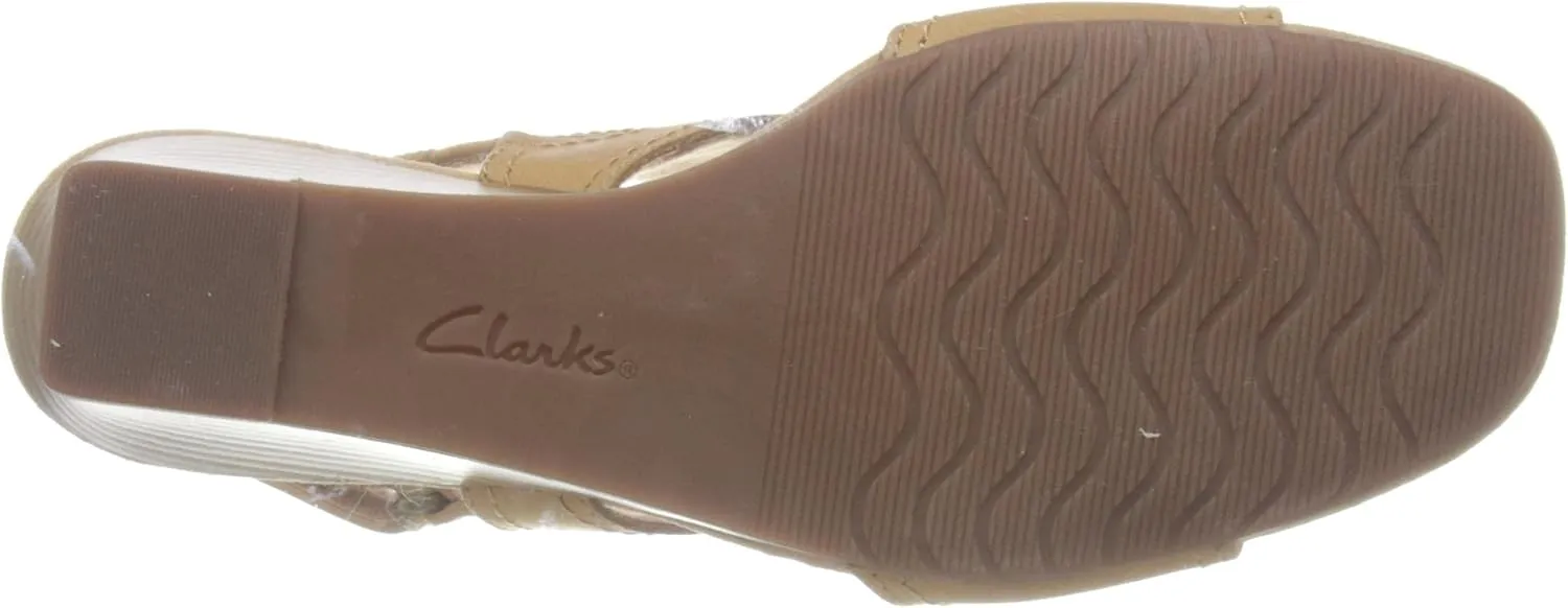 Clarks Womens Kyarra Aster Wedge Wedge Heels