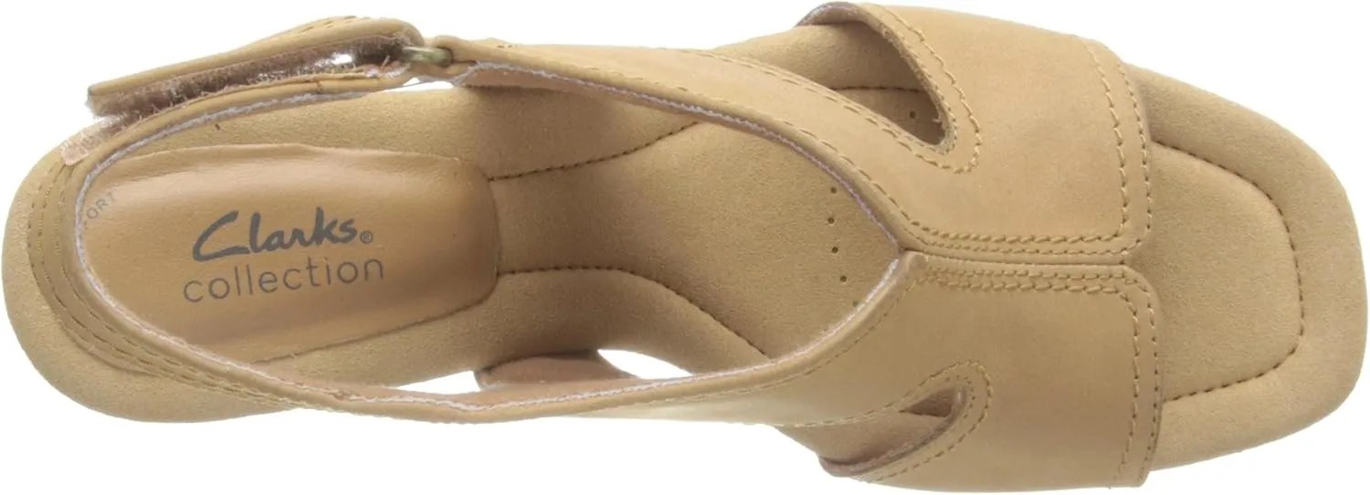 Clarks Womens Kyarra Aster Wedge Wedge Heels