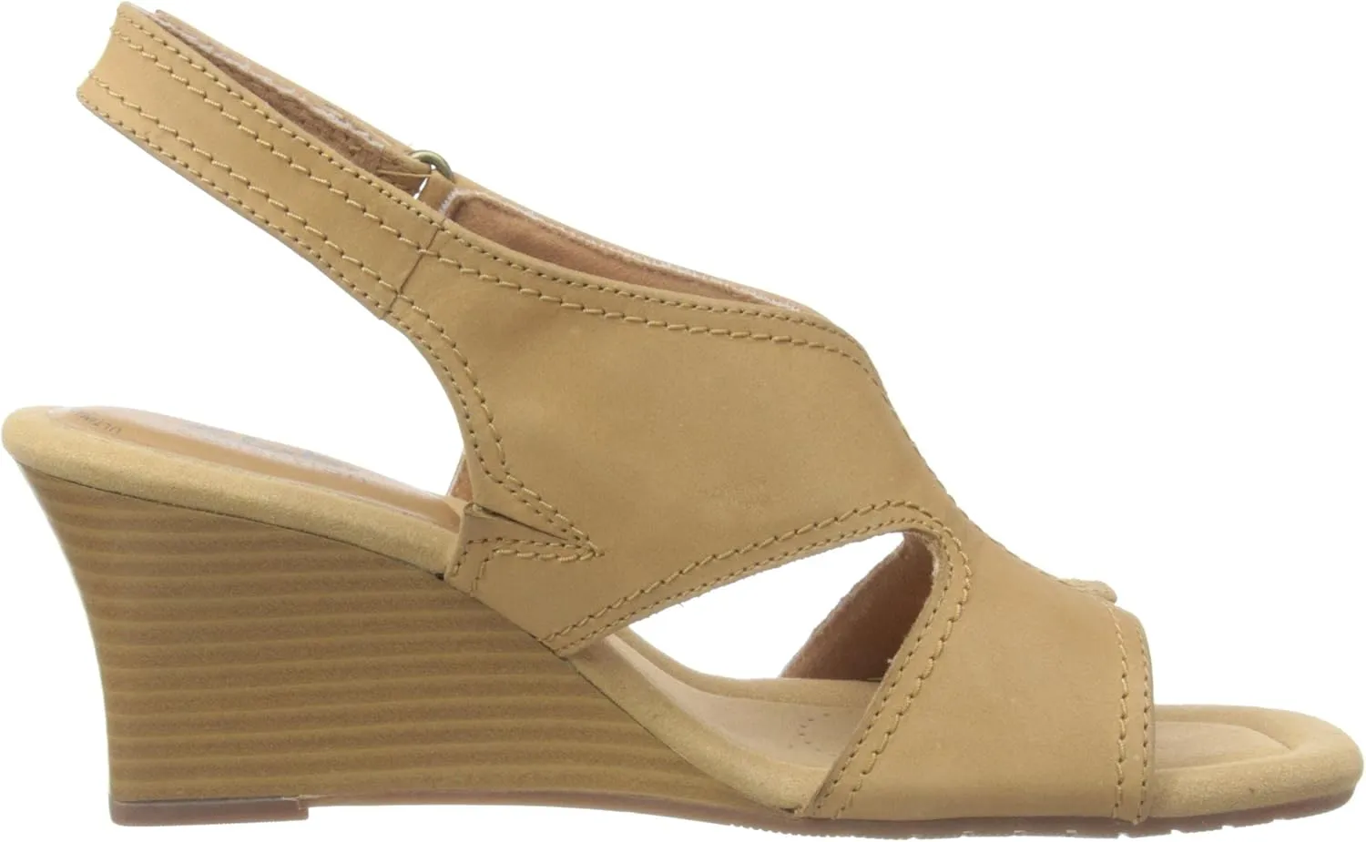 Clarks Womens Kyarra Aster Wedge Wedge Heels