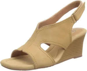 Clarks Womens Kyarra Aster Wedge Wedge Heels