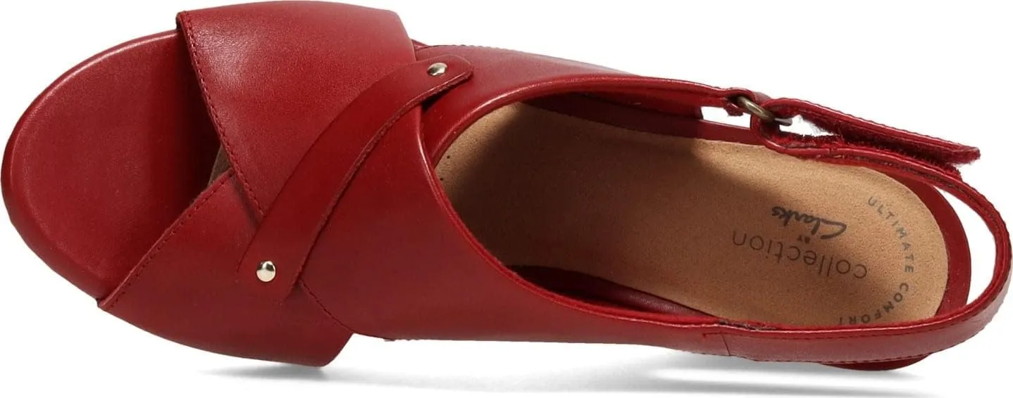 Clarks Women's Margee Eve Wedge Sandal