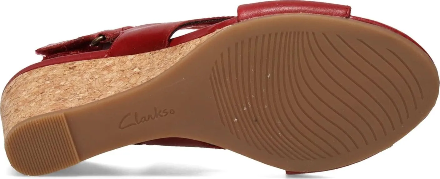 Clarks Women's Margee Eve Wedge Sandal