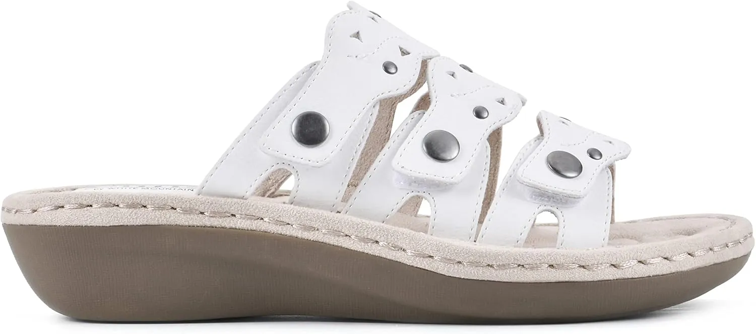CLIFFS BY WHITE MOUNTAIN Caring Women's Slide Sandal
