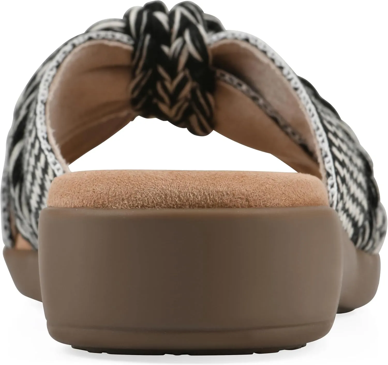 CLIFFS BY WHITE MOUNTAIN Women's Blinding Woven Slide Sandal