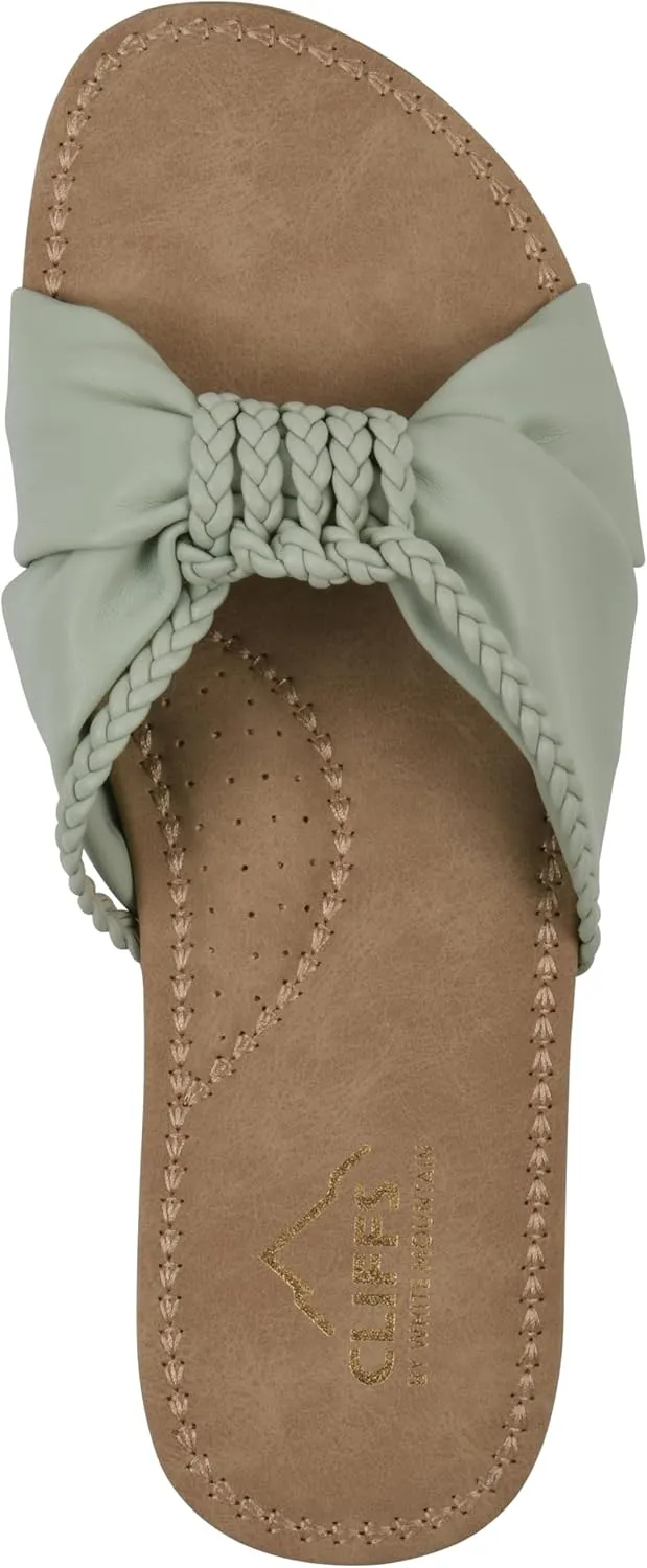 CLIFFS BY WHITE MOUNTAIN Women's Fasha Braided Slide Sandal