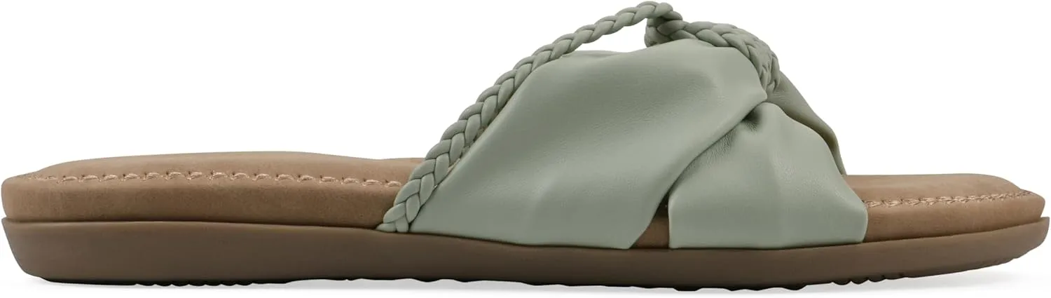 CLIFFS BY WHITE MOUNTAIN Women's Fasha Braided Slide Sandal