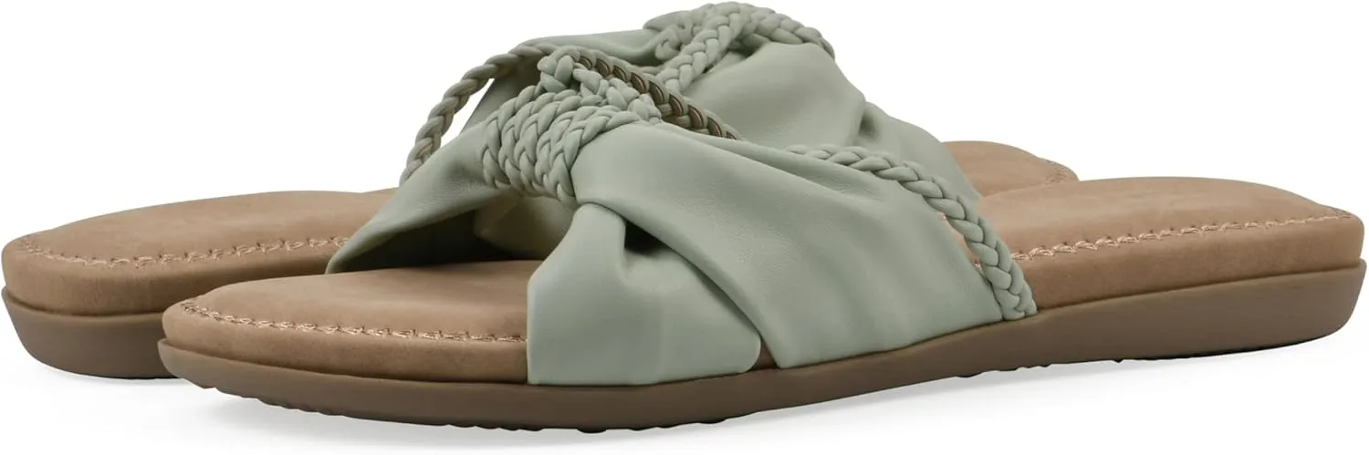 CLIFFS BY WHITE MOUNTAIN Women's Fasha Braided Slide Sandal
