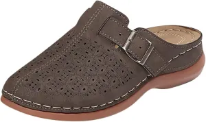 Clogs for Women Mules Summer Comfortable Orthopedic Arch Support Sandals Breathable Closed Toe Slippers Lightweight Outdoor Beach Shoes