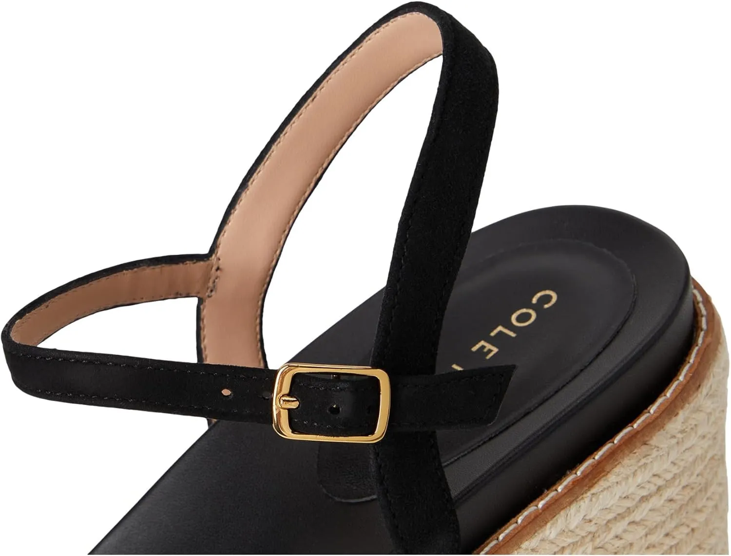 Cole Haan Women's Cloudfeel Silvee Espadrille Wedges 75mm Heeled Sandal