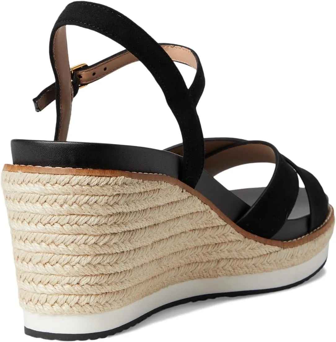 Cole Haan Women's Cloudfeel Silvee Espadrille Wedges 75mm Heeled Sandal