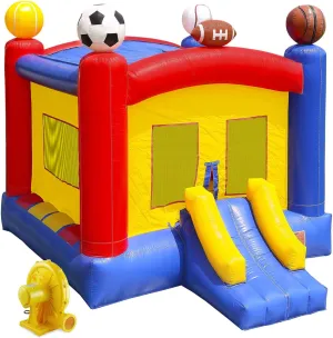 Commercial Grade Sports Bounce House 100% PVC with Blower