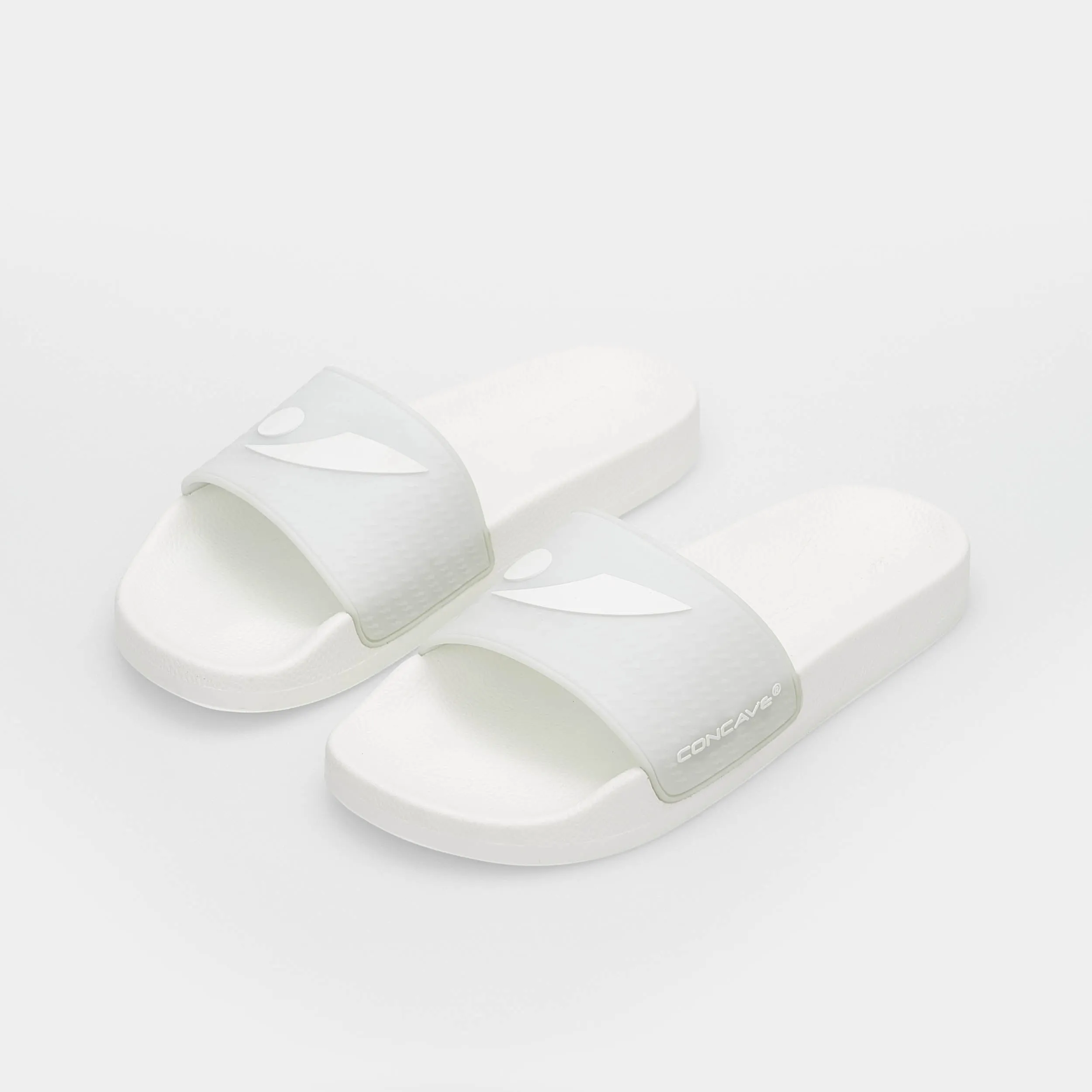 Concave Slide - White/White