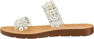 Corkys Footwear Women's Double Take Two Strap Sandal - Stylish, Comfortable, Versatile Summer Footwear, Perfect for Casual & Dressy Outfits, Lightweight