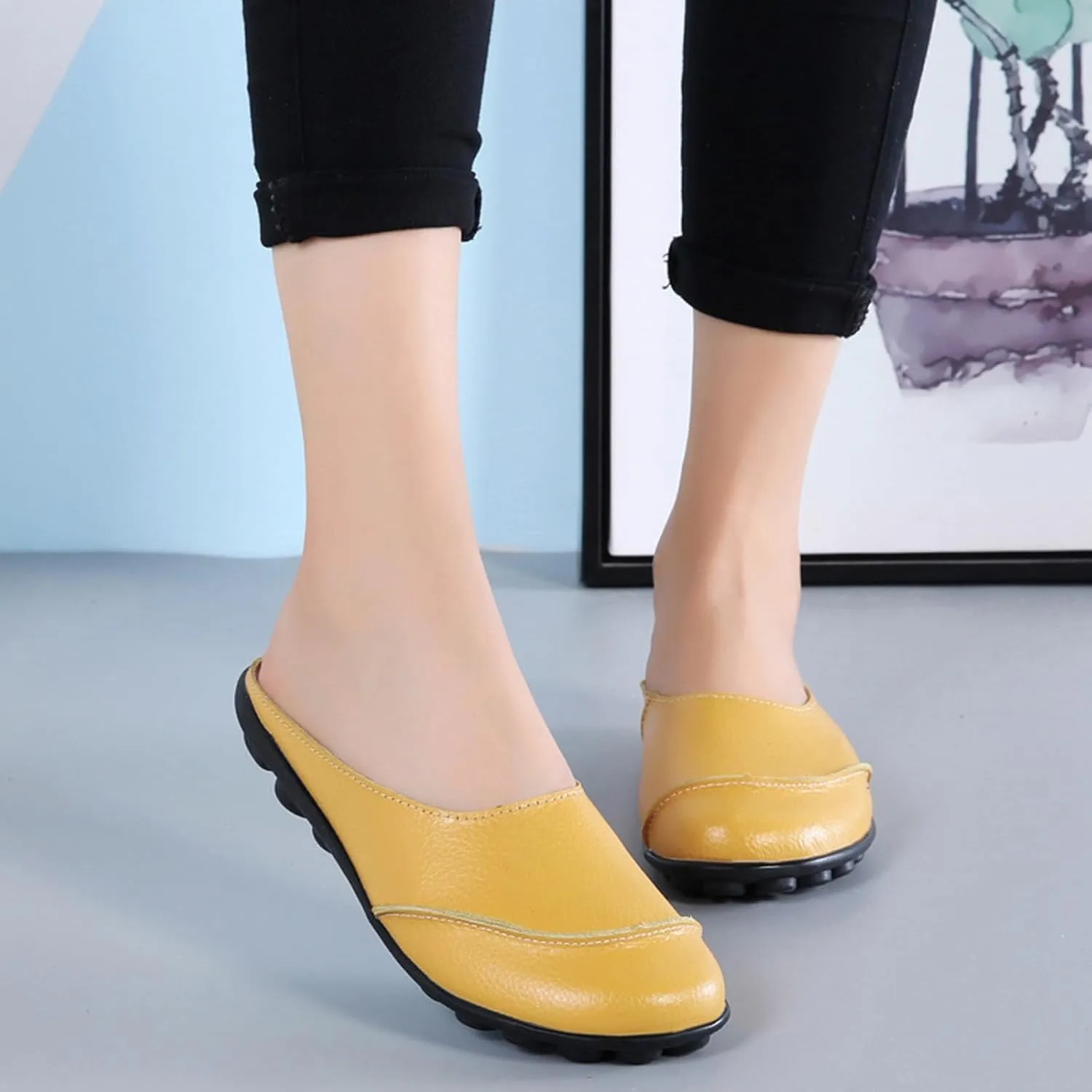 Couple‘s ’Shoes Casual Hollow Breathable Flat No Heel Single Shoes Loafers Shoes Shoes Womens Casual Shoes for Fall