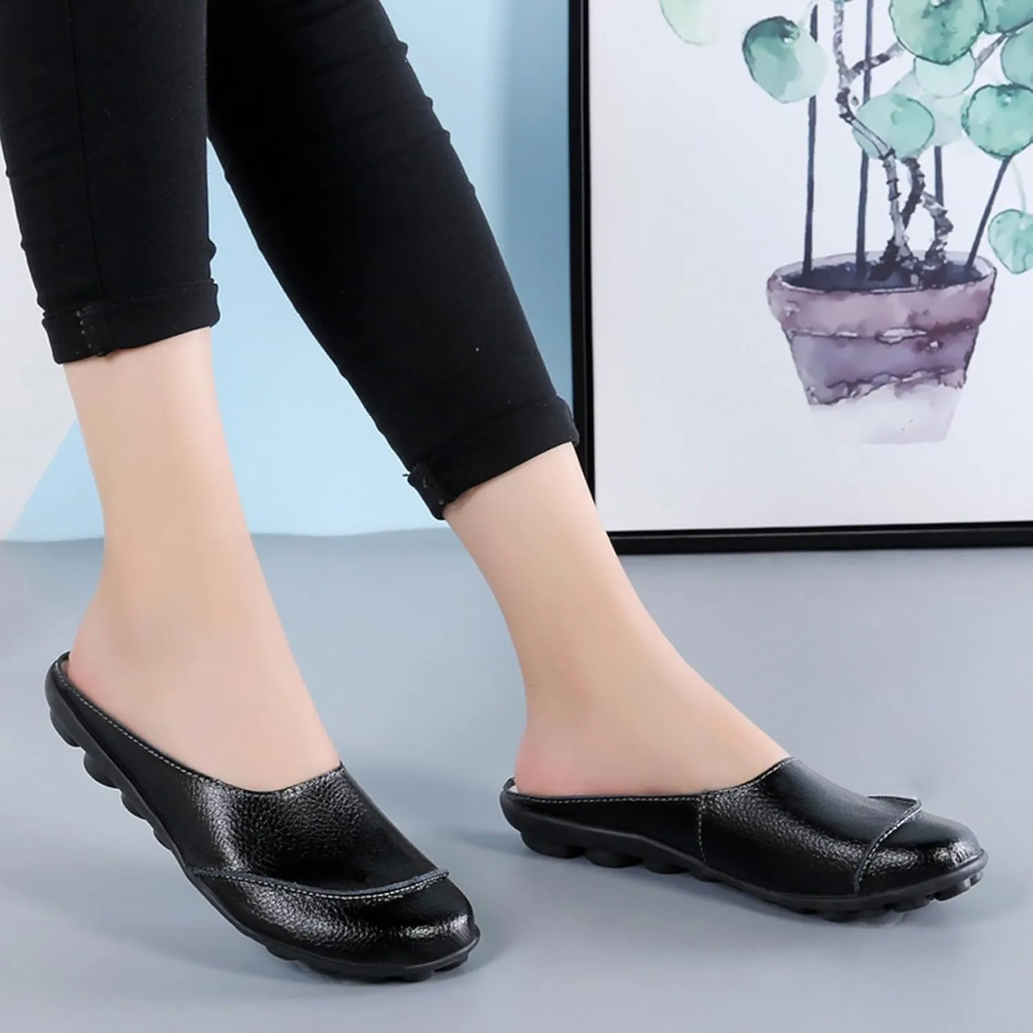 Couple‘s ’Shoes Casual Hollow Breathable Flat No Heel Single Shoes Loafers Shoes Shoes Womens Casual Shoes for Fall