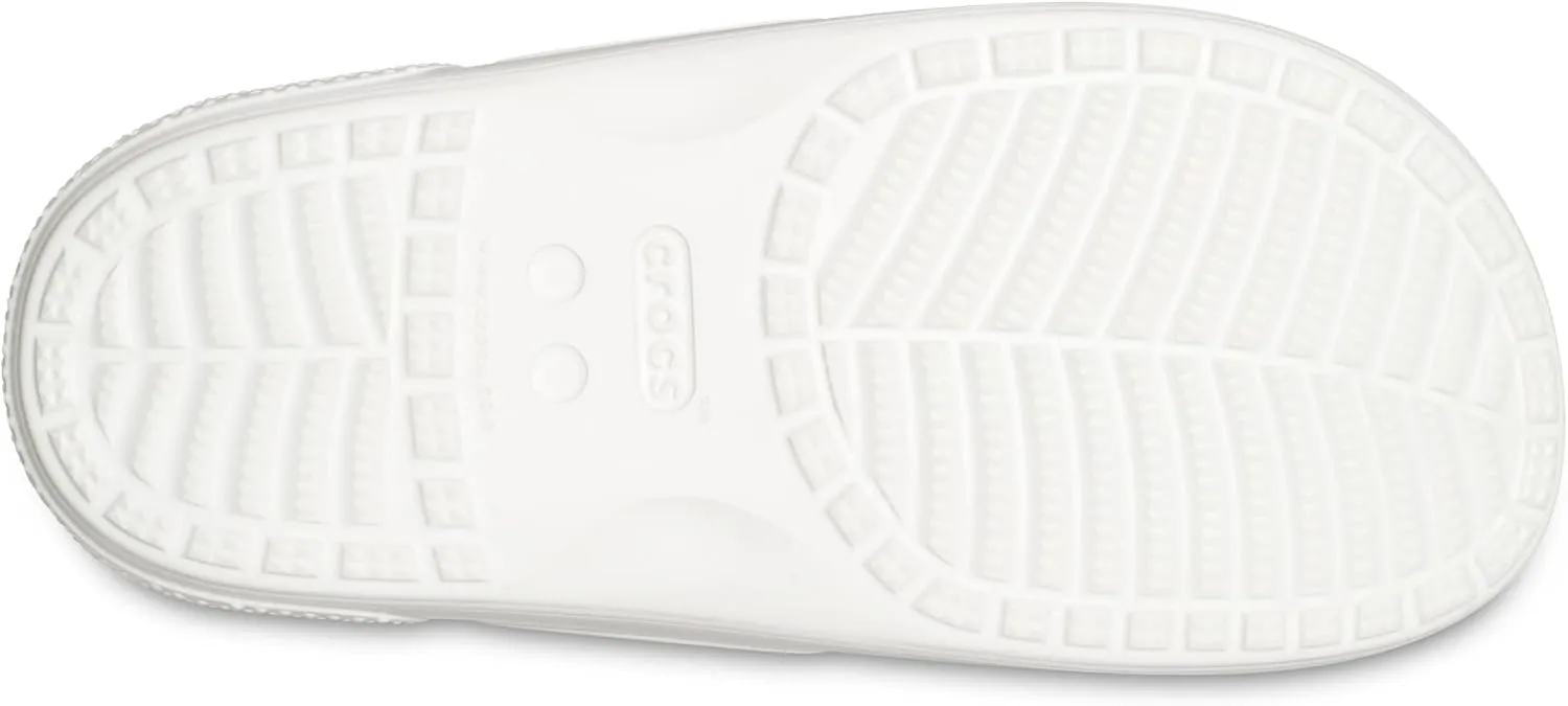 Crocs Unisex-Adult Classic Smiley Sandal Slide