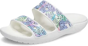 Crocs Unisex-Adult Classic Smiley Sandal Slide