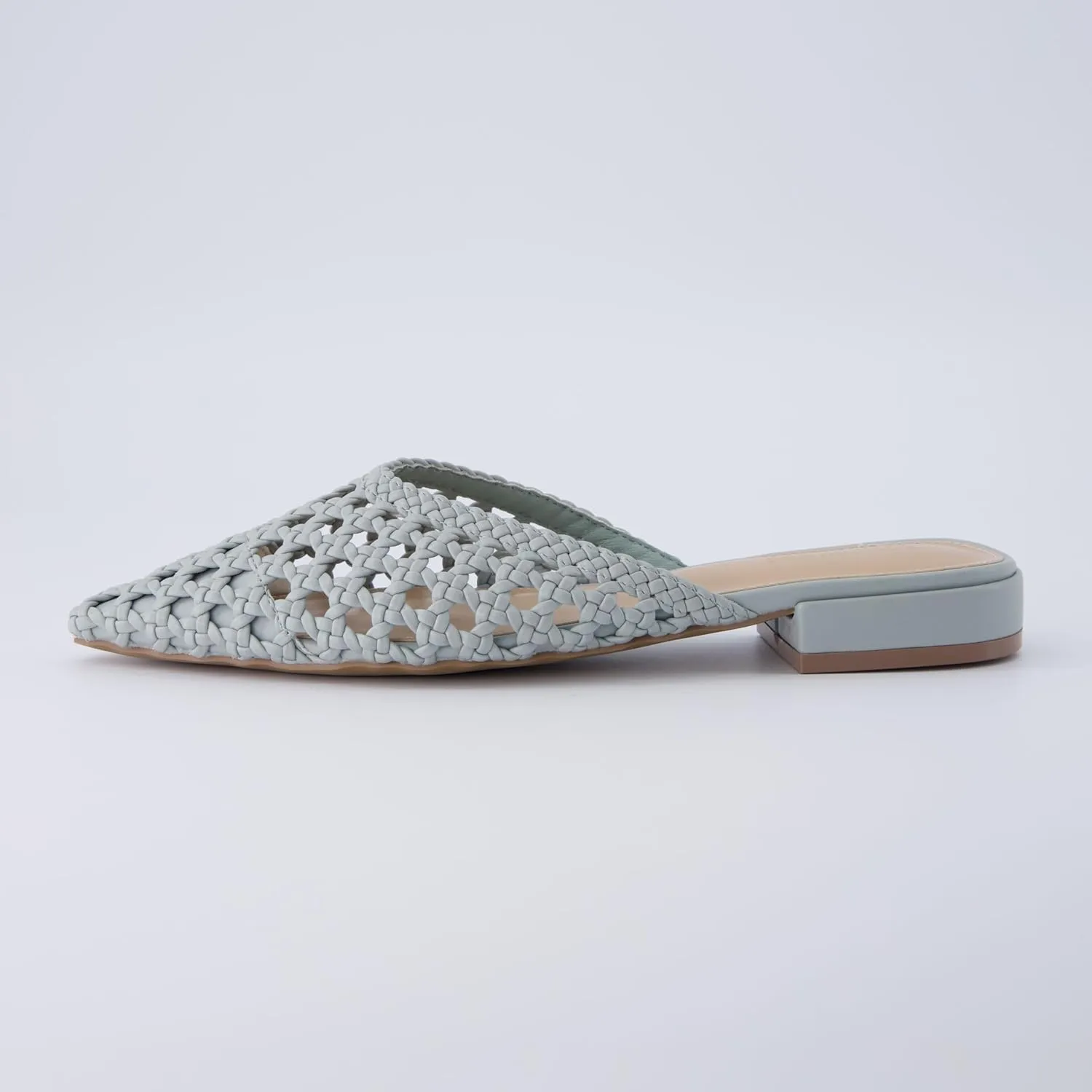 CUSHIONAIRE Women's Behold Woven Mule  Memory Foam, Wide Widths Available