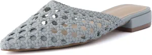CUSHIONAIRE Women's Behold Woven Mule  Memory Foam, Wide Widths Available