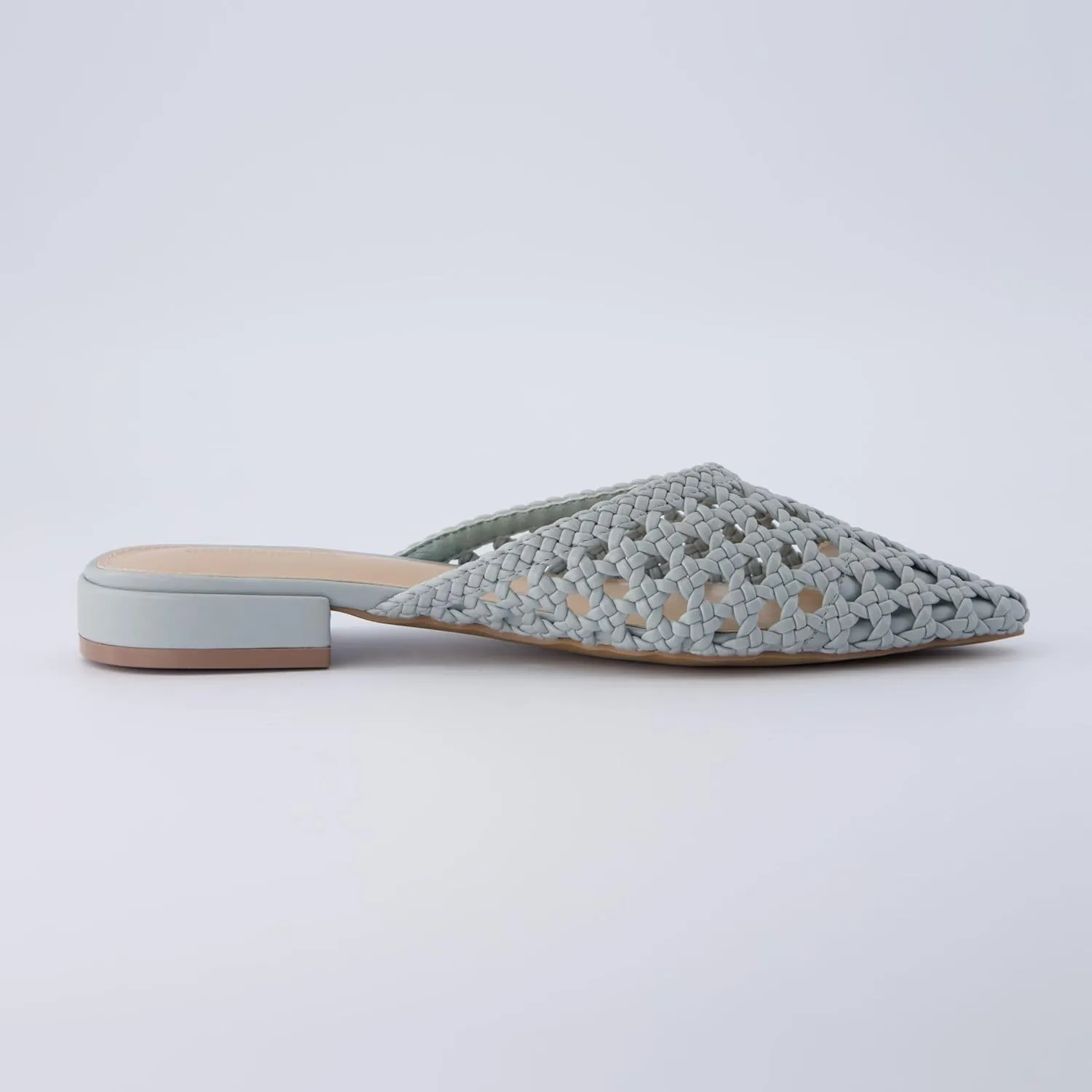 CUSHIONAIRE Women's Behold Woven Mule  Memory Foam, Wide Widths Available