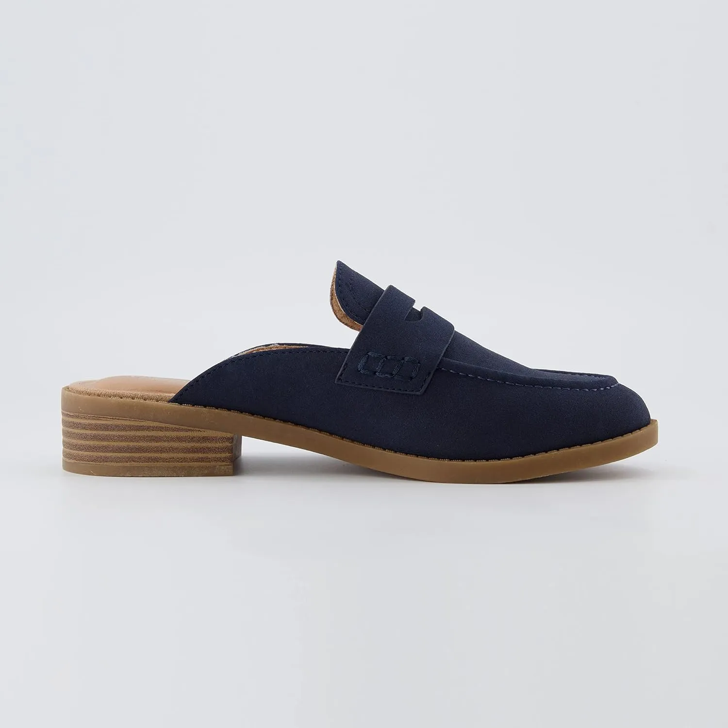 CUSHIONAIRE Women's Prescott Slip On Mule  Memory Foam, Wide Widths Available