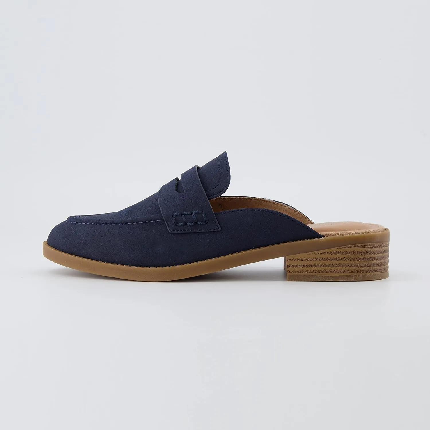 CUSHIONAIRE Women's Prescott Slip On Mule  Memory Foam, Wide Widths Available