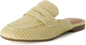 CUSHIONAIRE Women's Yale Slip On Mule  Memory Foam, Wide Widths Available