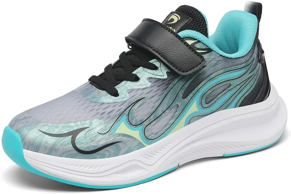 Dannto Boys Girls Sneakers Kids Shoes Lightweight Breathable Athletic Running Tennis Fitness Shoes Little Kid/Big Kid